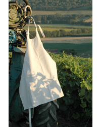 L'Atelier du Vin Tablier toile épaisse blanche