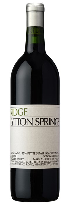 Ridge Vineyards Lytton Springs 2020